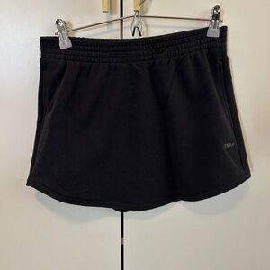 TNA Black Sweatfleece Skirt - Sz SM